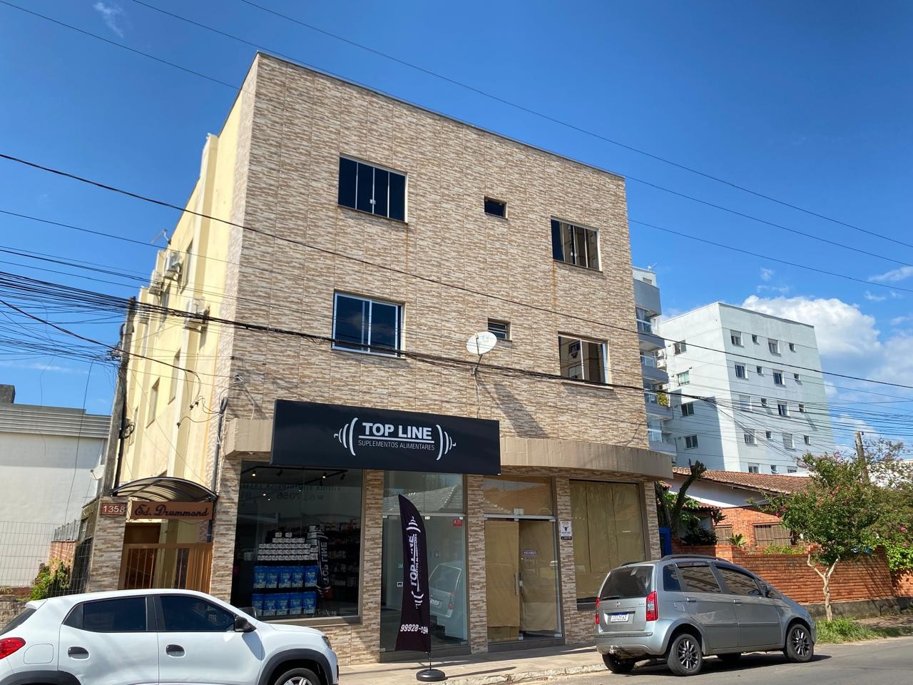 Apartamento no Centro de 1 dormitório Ed. Drummond