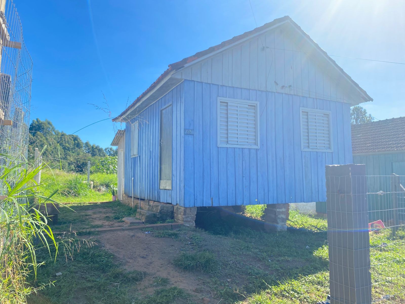 Casa de Madeira no Bairro Santo Antônio 