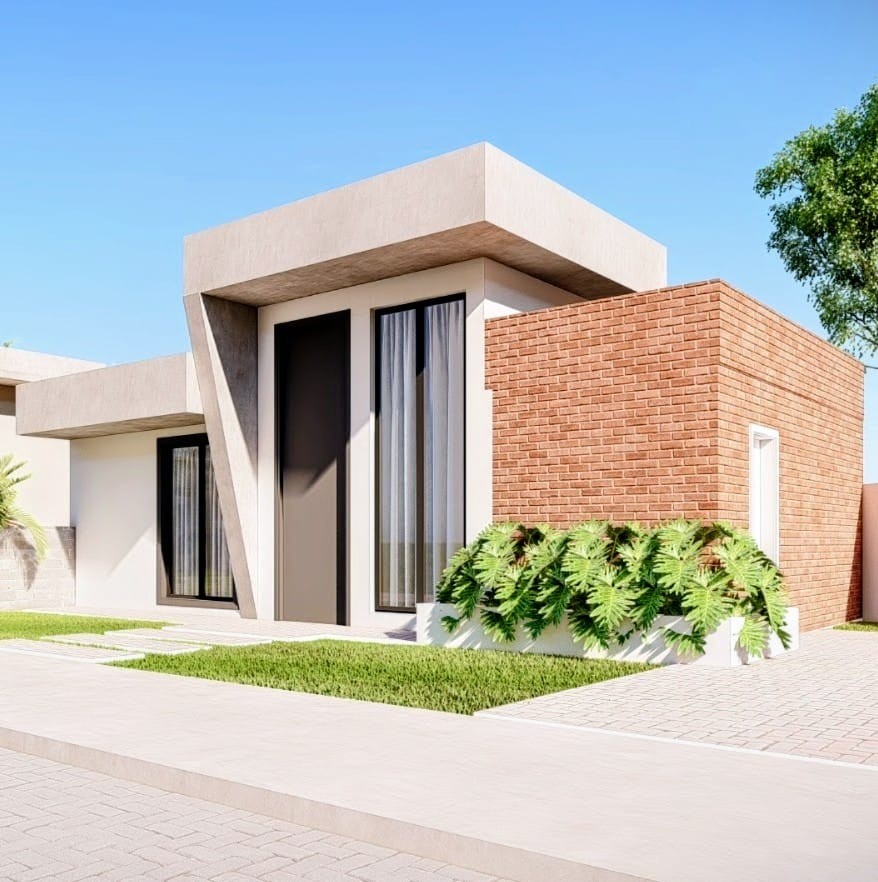 Casa nova localizada no Bairro Senai próximo ao Fórum em Montenegro